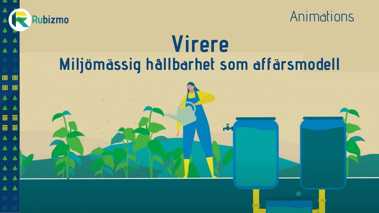 RUBIZMO Animations swe #05 - Milj&ouml;m&auml;ssig h&aring;llbarhet som aff&auml;rsmodell