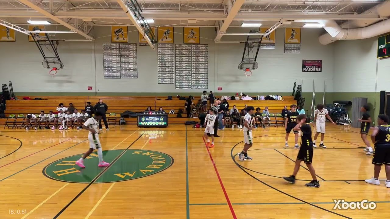 Devontae Watkins jr 8th grade 1st half Avm vs Humphrey 