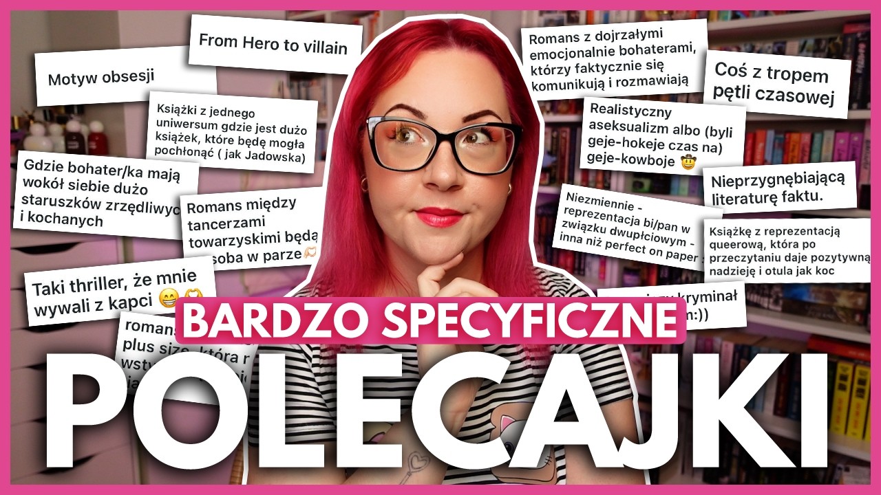 BARDZO SPECYFICZNE KSIĄŻKOWE POLECAJKI | mocny thriller, pętla czasowa, obsesja, queer rep, kowboje