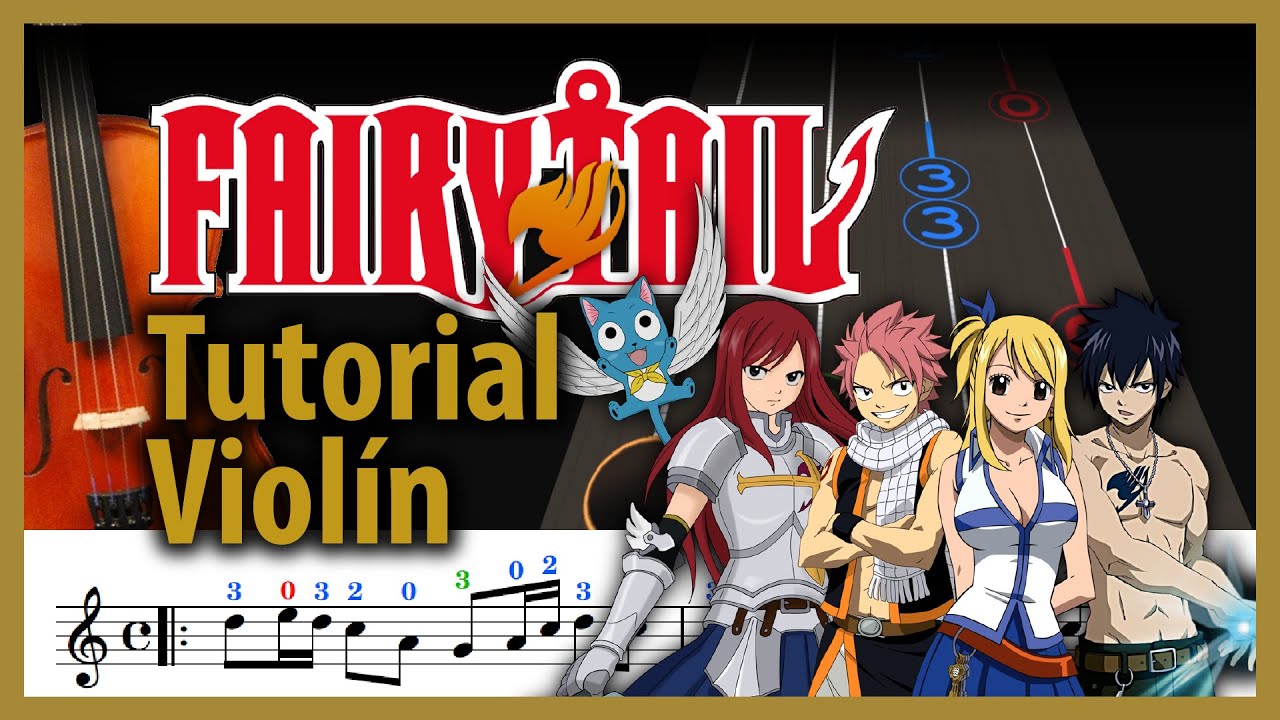 Fairy Tail | Violín Play Along🎻