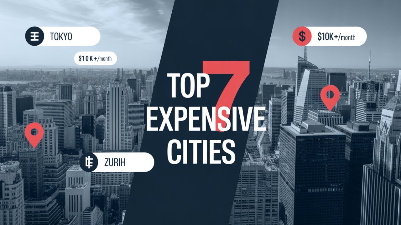 Top 7 Most Expensive Cities to Live in 2025 Ranking