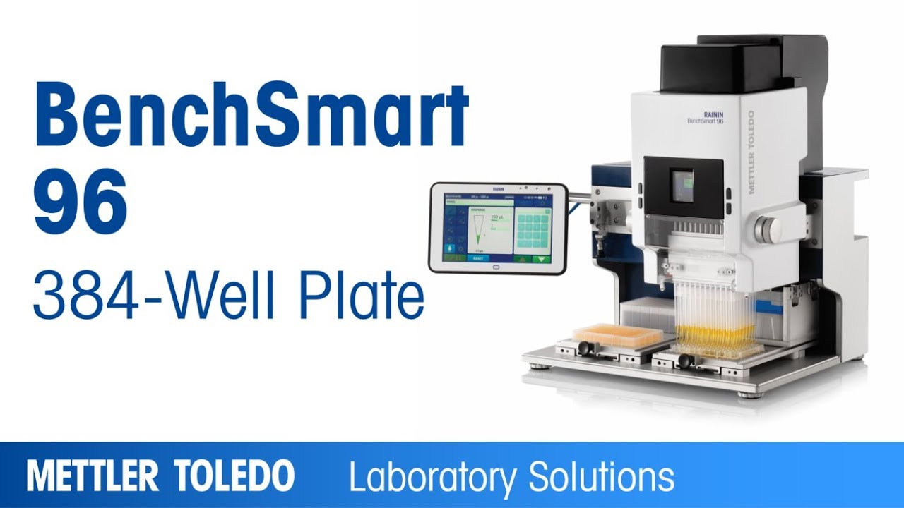 384-Well Plate Filling | Rainin BenchSmart 96 | Semi-Automated Pipetting Workstation