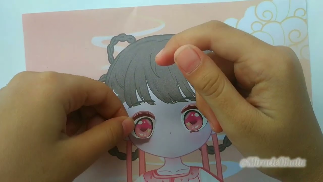 Mira Bermain Makeup Stickers -6