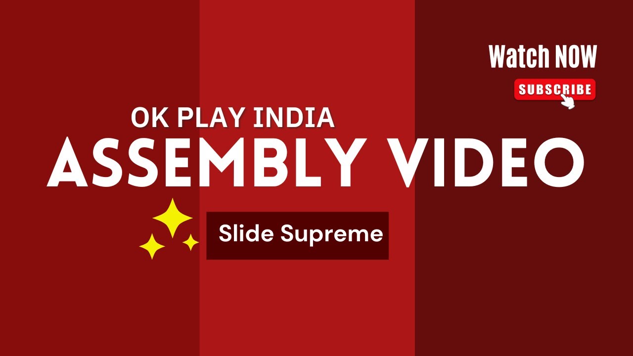 How to Assemble OK Play Slide Supreme