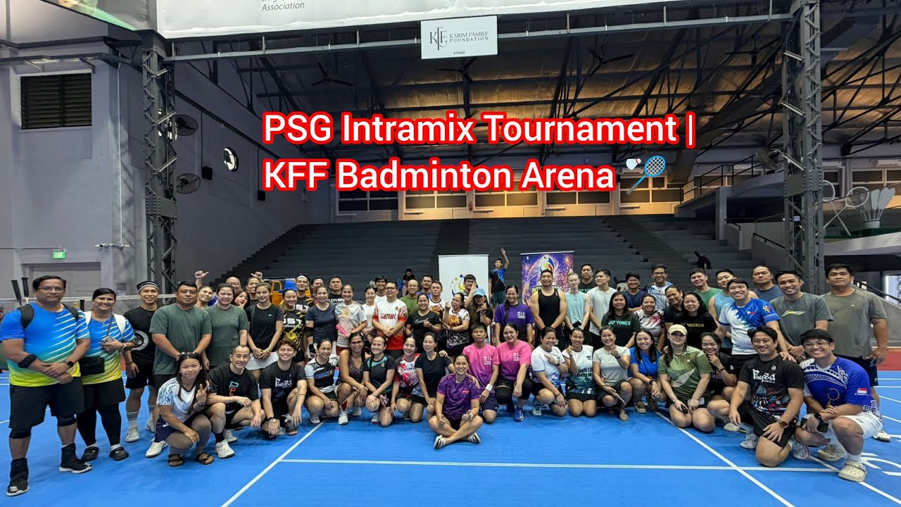 PSG Intramix Tournament | Mixed Doubles Category | KFF Badminton Arena 🏸 | LS135