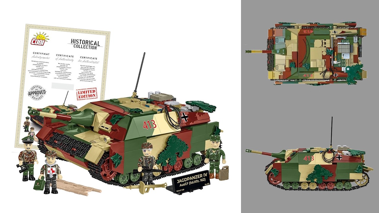 Eilmeldung: COBI 2667 Jagdpanzer IV Ausf. F Limited Edition