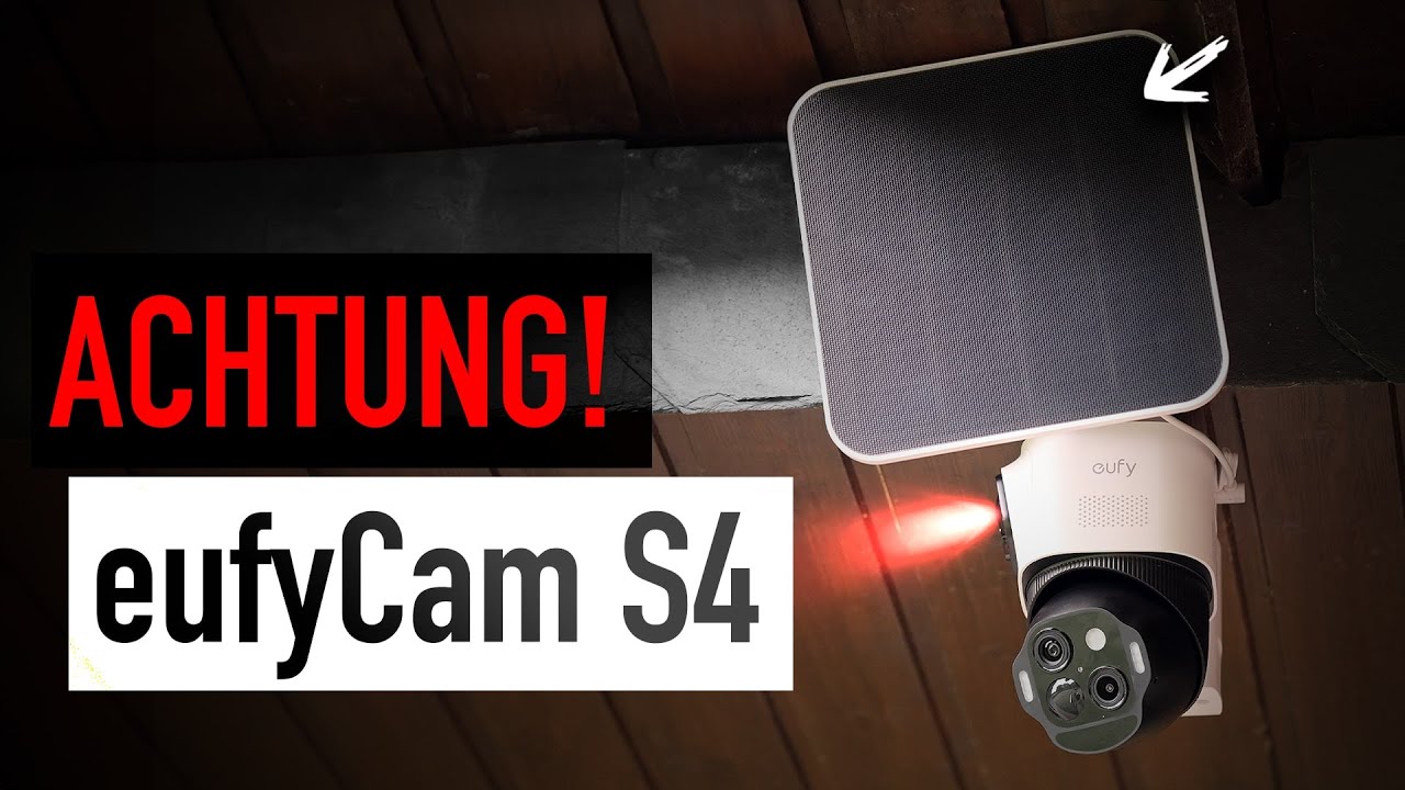 eufyCam S4 – Die erste Triple Bullet PTZ Kamera ohne tote Winkel?! 🤯