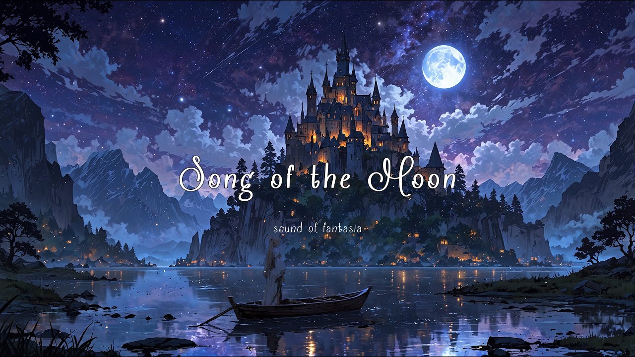 Song of the Moon | Fantasy Music for Rest & Relaxation and Sleep