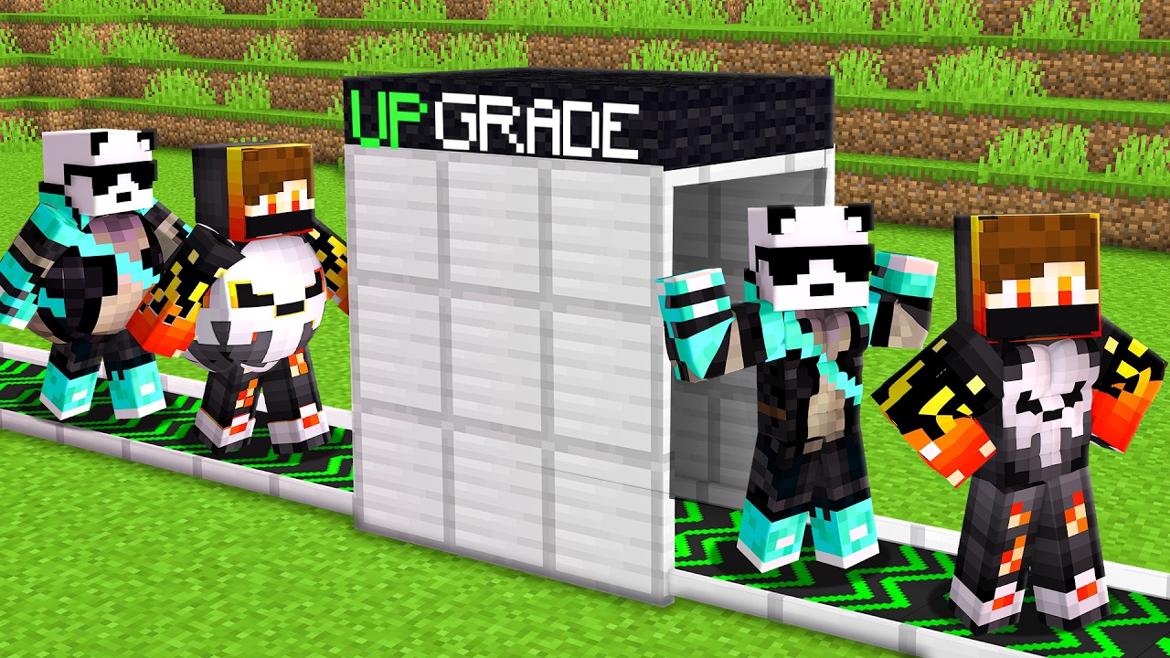 I BECAME BODYBUILDER IN FATTEST CIVILIZATION IN MINECRAFT !!