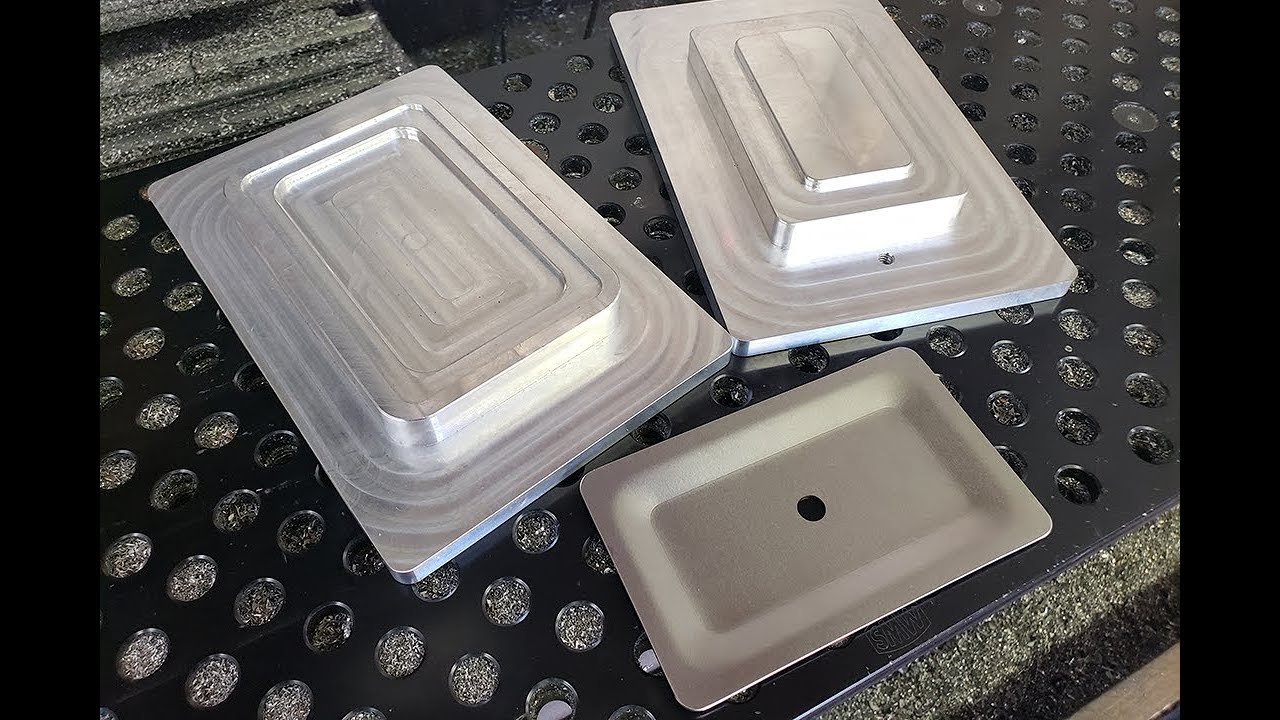 Making a Sheet Metal Die - Upper Die and Making the First Part