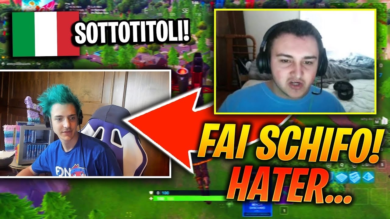 Ninja TROVA un SUO HATER in una DUO CASUALE! Guardate la sua reazione!