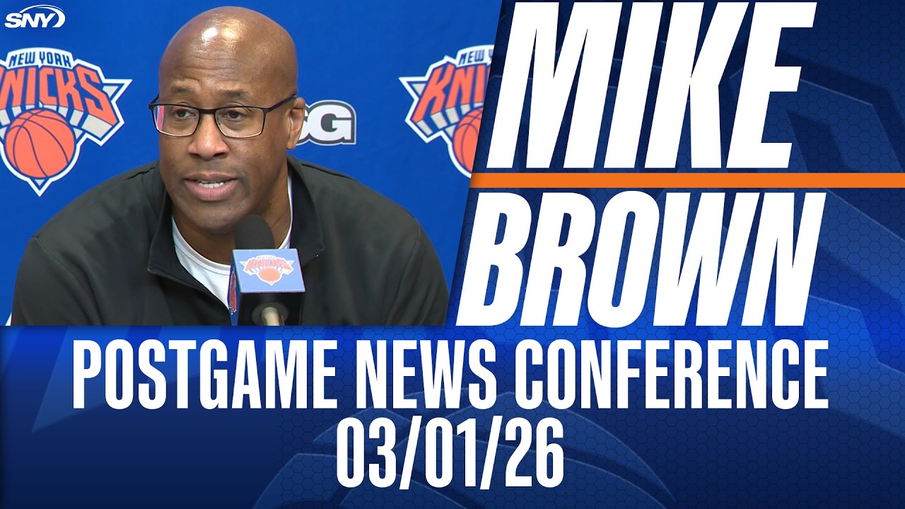 Mike Brown on Knicks' stellar defense in 114-89 victory over the Spurs on Sunday at MSG