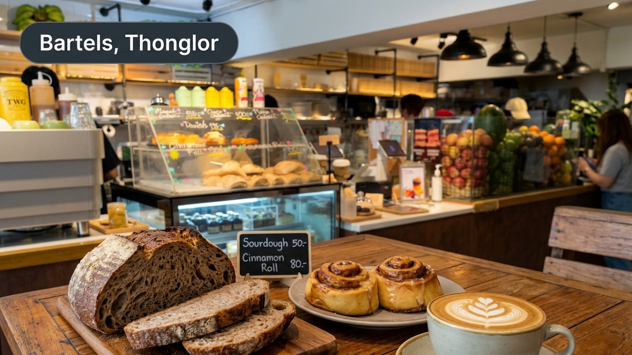 Bartels: Craft Bread, Coffee ☕️ & Juicery on Sukhumvit at Thonglor, Bangkok, Thailand