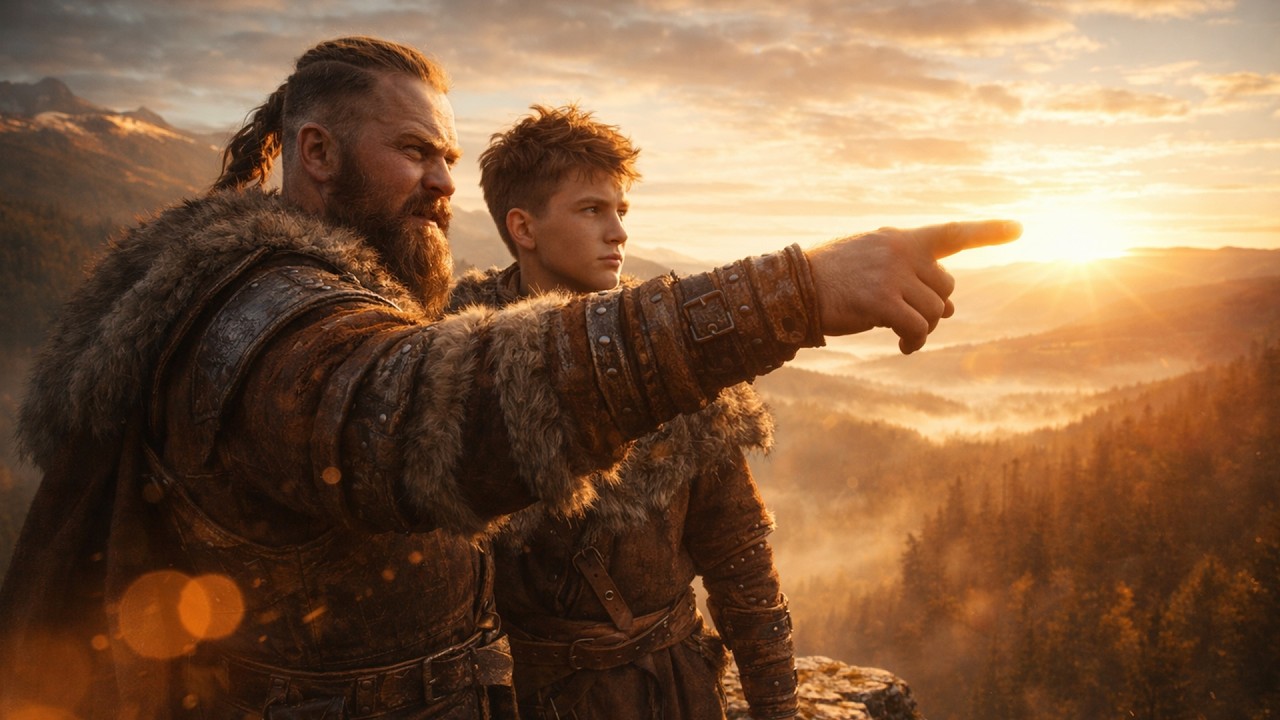 ОТЕЦ И СЫН 🌳 Будь сильнее меня! Мужской Рок #РАТЬ ⚔️