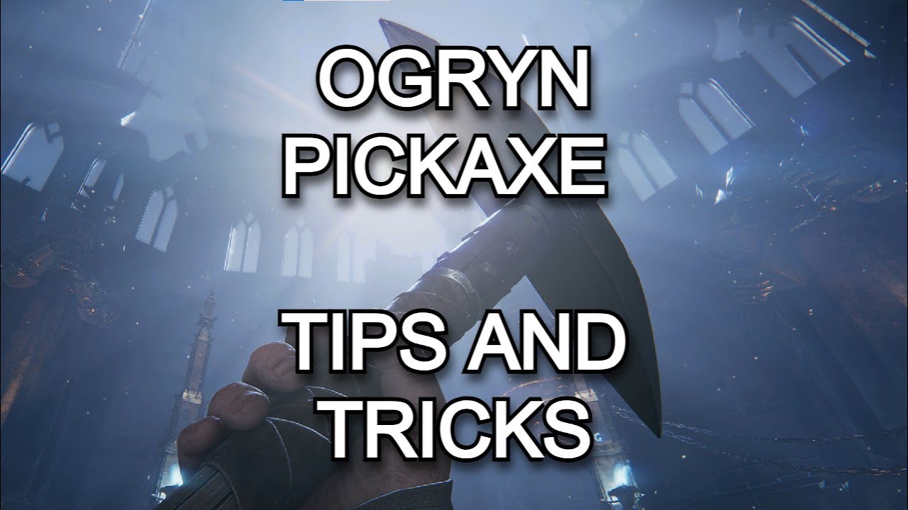 Ogryn's NEW Pickaxe Movesets TIPS & TRICKS - Darktide