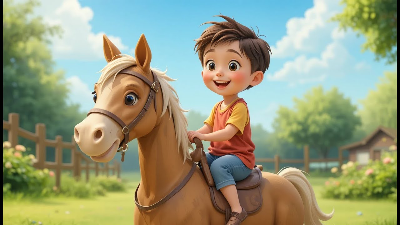 لکڑی کی کاٹھی  | Lakdi Ki Kathi Poem for Kids Lakdi Ki Kathi | Urdu Kids Poem with Cartoon Animation