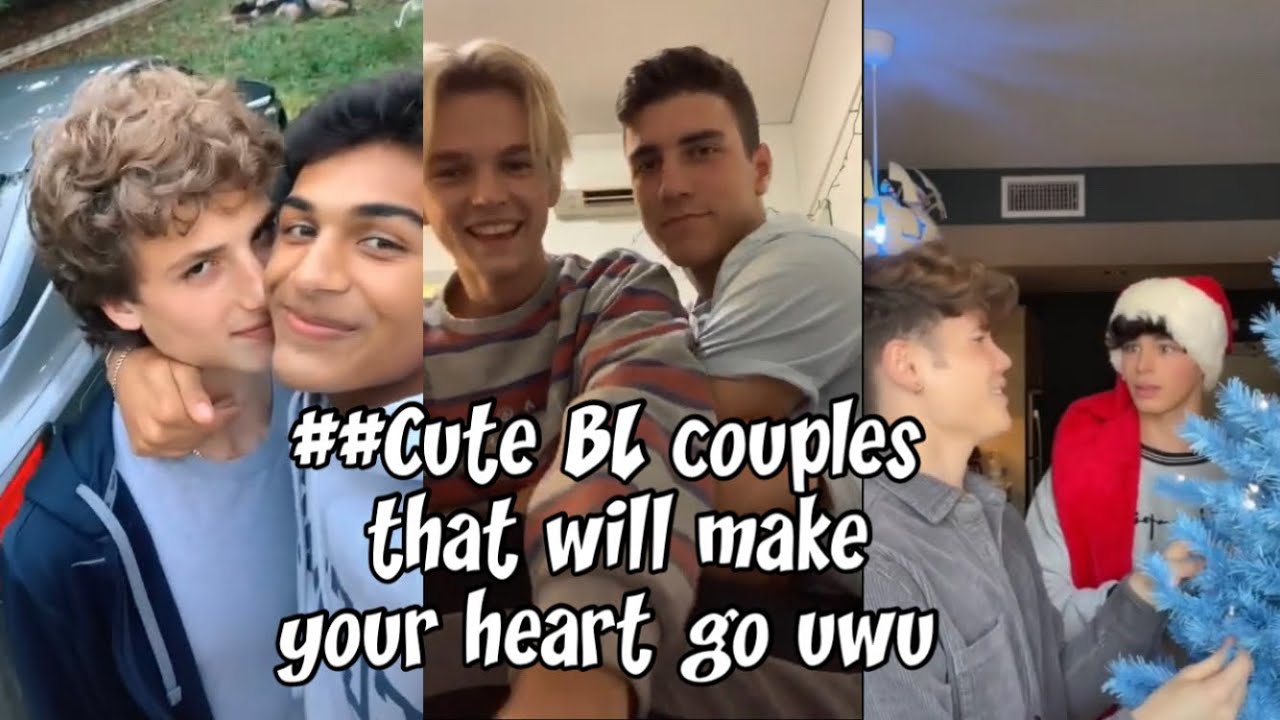 cute BL/gay couple goals in tiktok