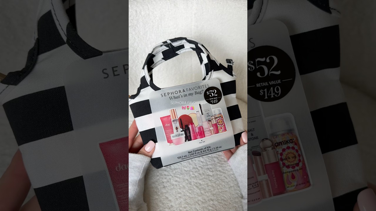 sephora favorites unboxing 🌸 #sephora #sephorafavorites #unboxing #asmr #makeup #shortsfeed #viral