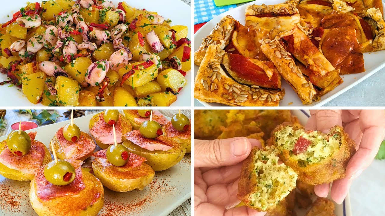 4 Recetas Para Comer De Picoteo ¡Sabrosas Diferentes Y Divertidas!