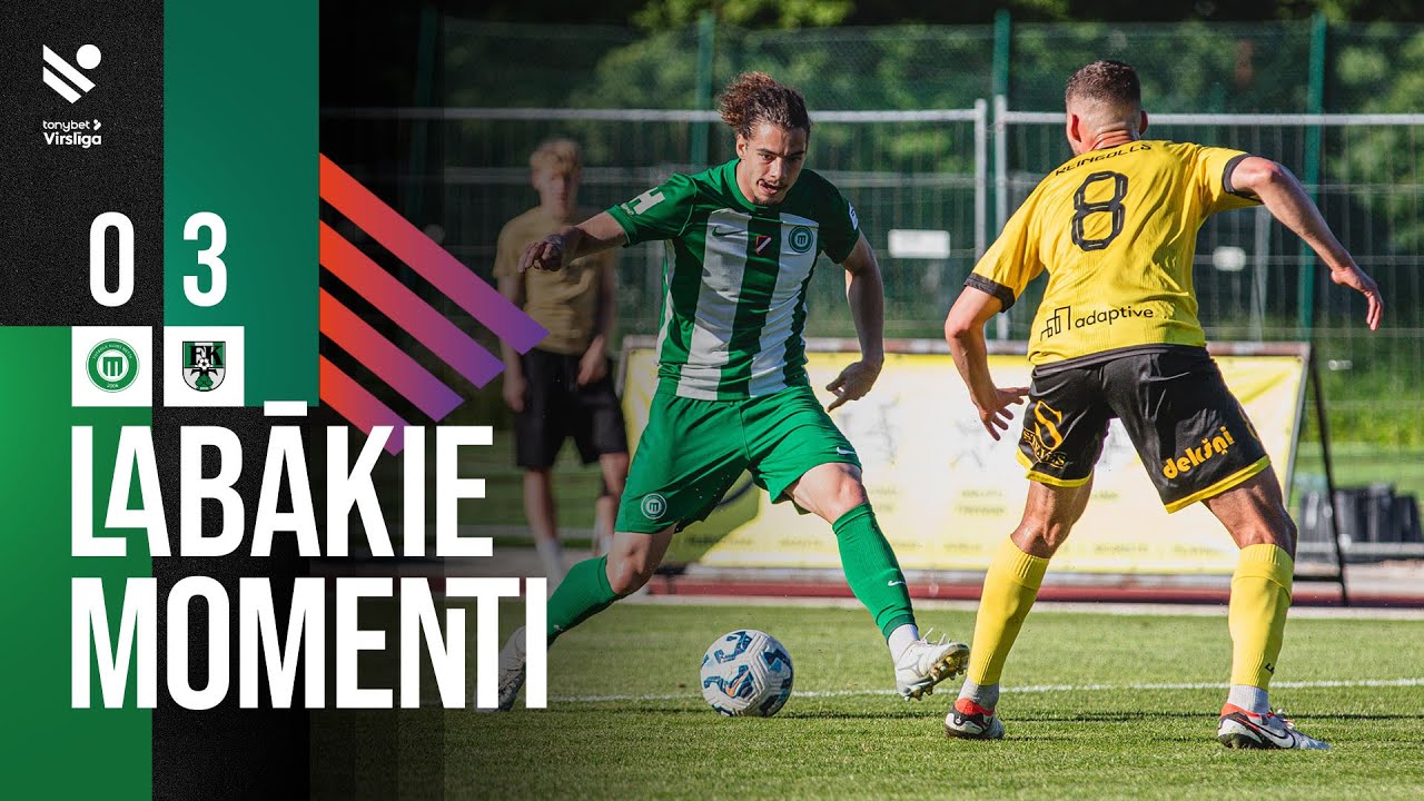 21. kārta: FK Metta 0:3 FK Tukums 2000 (Labākie momenti)