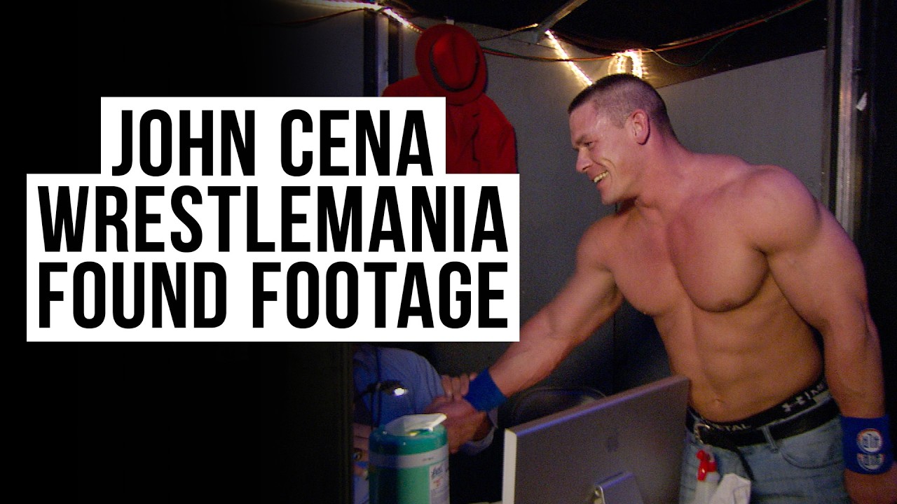 Джон Сина на WrestleMania, какого вы ещё не видели: из архива WWE
