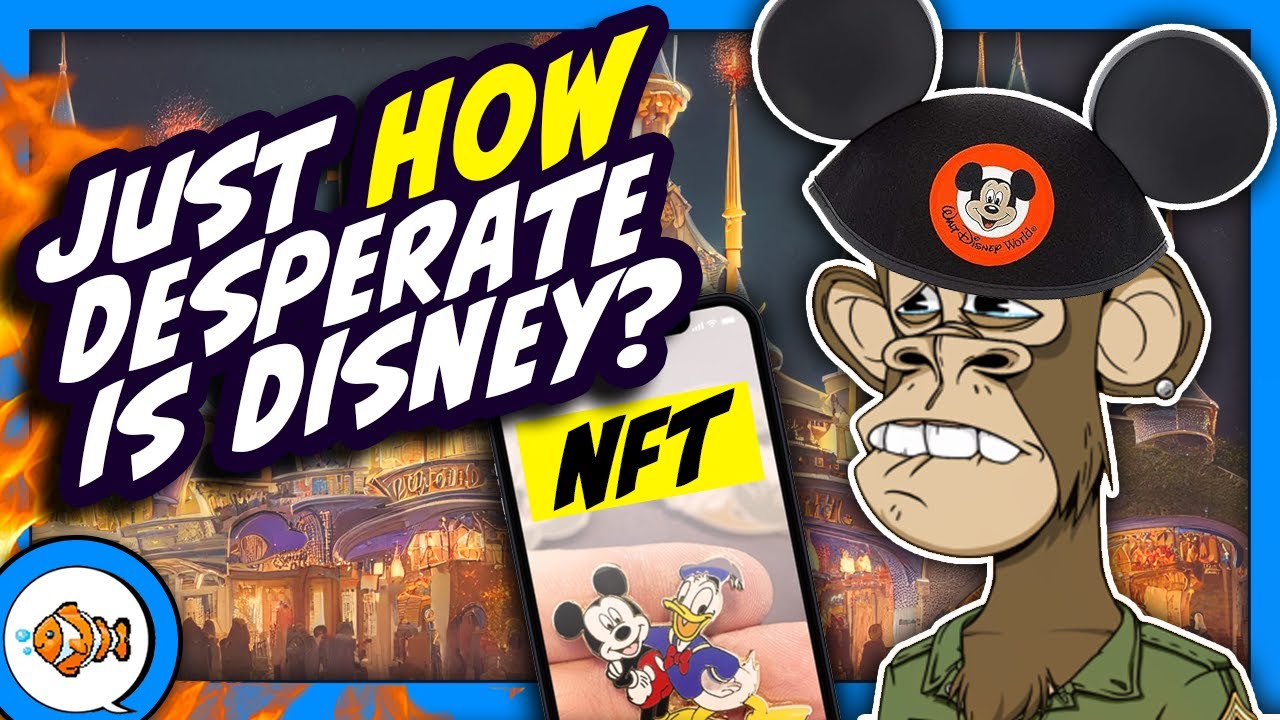 Desperate Disney Pins its Future on NFTs?!