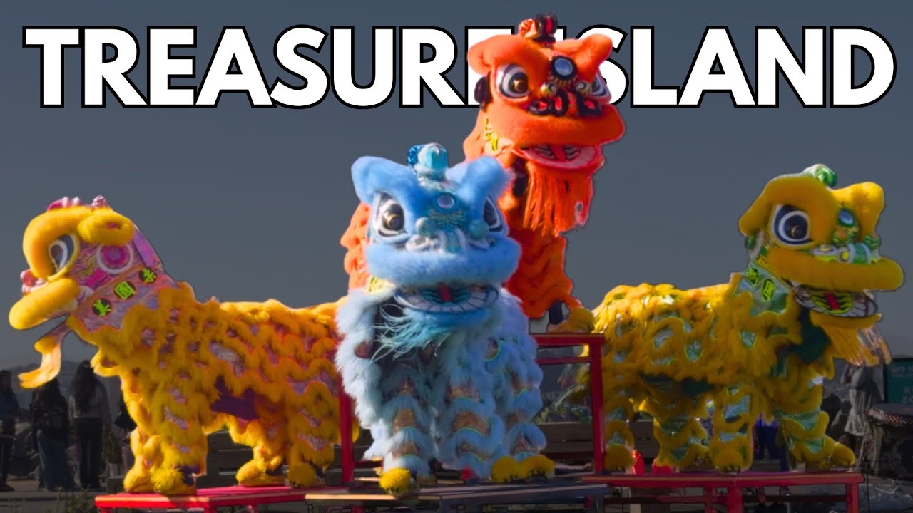 Lion Dance at Treasure Island 2025 🦁✨ | Full Performance
