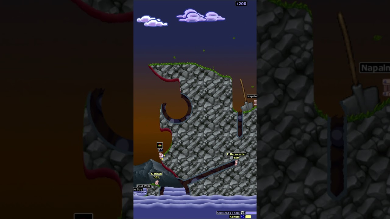 Worms Armageddon - Winning Move in Kaos Normal Battle