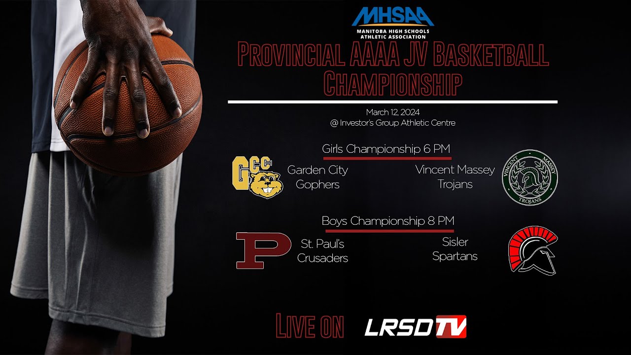MHSAA - Provincial Junior Varsity Basketball Championship - March 12, 2024 @ IGAC