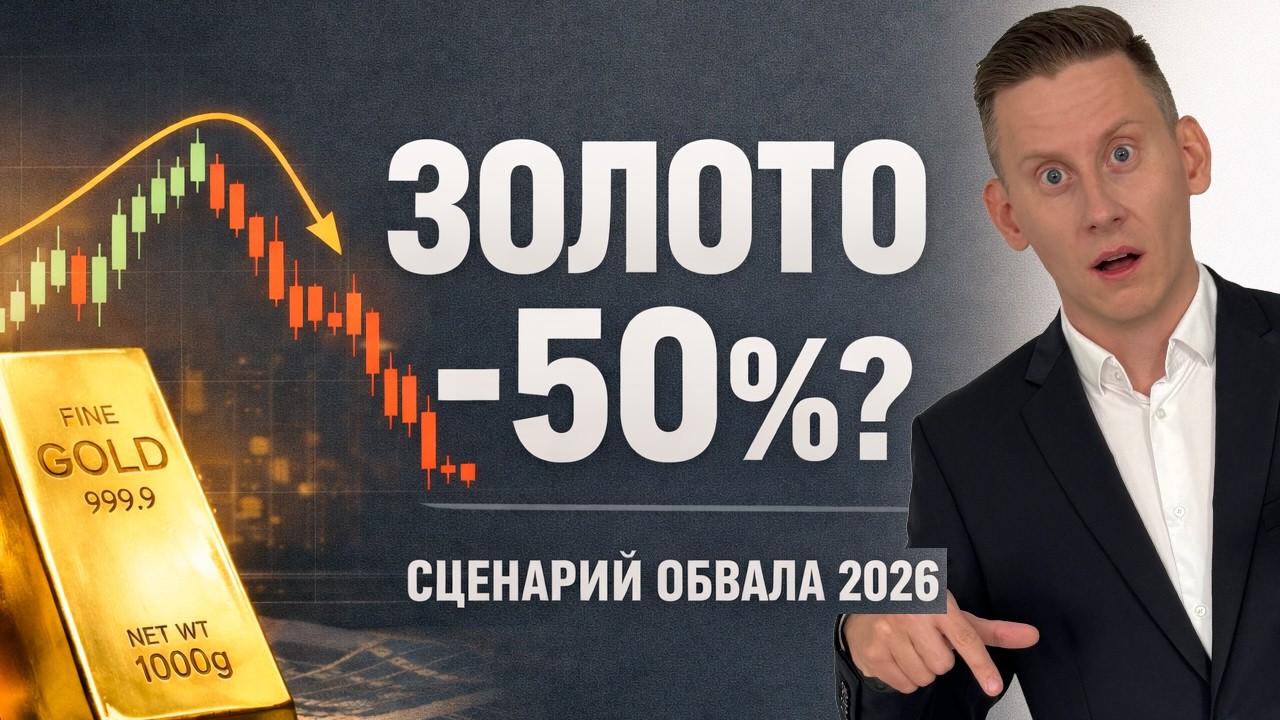 Стоит ли покупать золото? Золото рухнет в 2 раза в 2026 году...