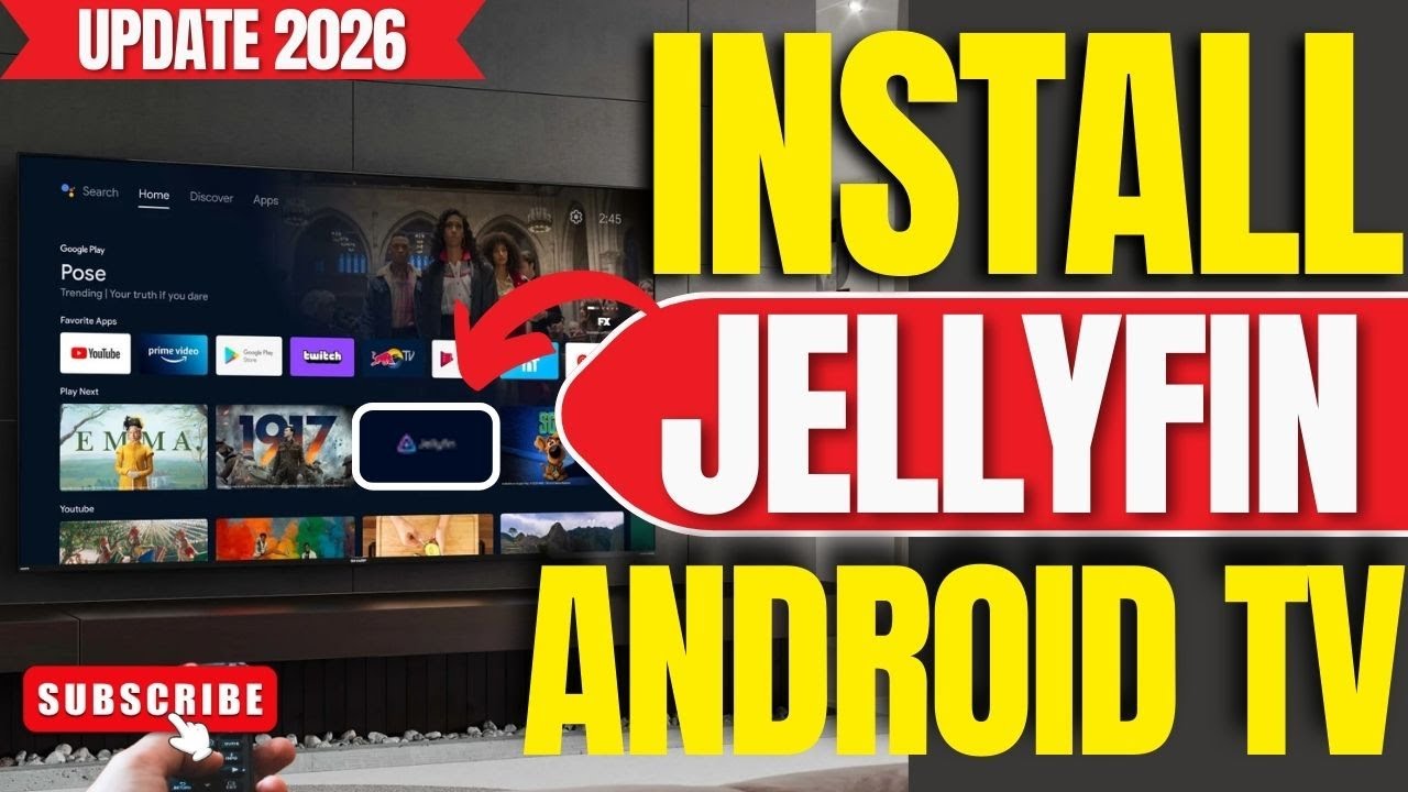 ✅ОБНОВЛЕНИЕ 2026 ГОДА: Как установить приложение Jellyfin на ЛЮБОЙ Android TV, ТВ-приставку или G...