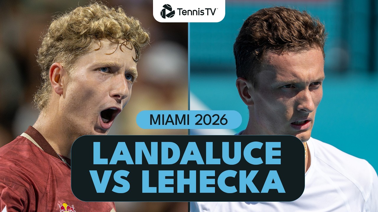 Martin Landaluce vs Jiri Lehecka | Miami 2026 Quarter-Final Highlights