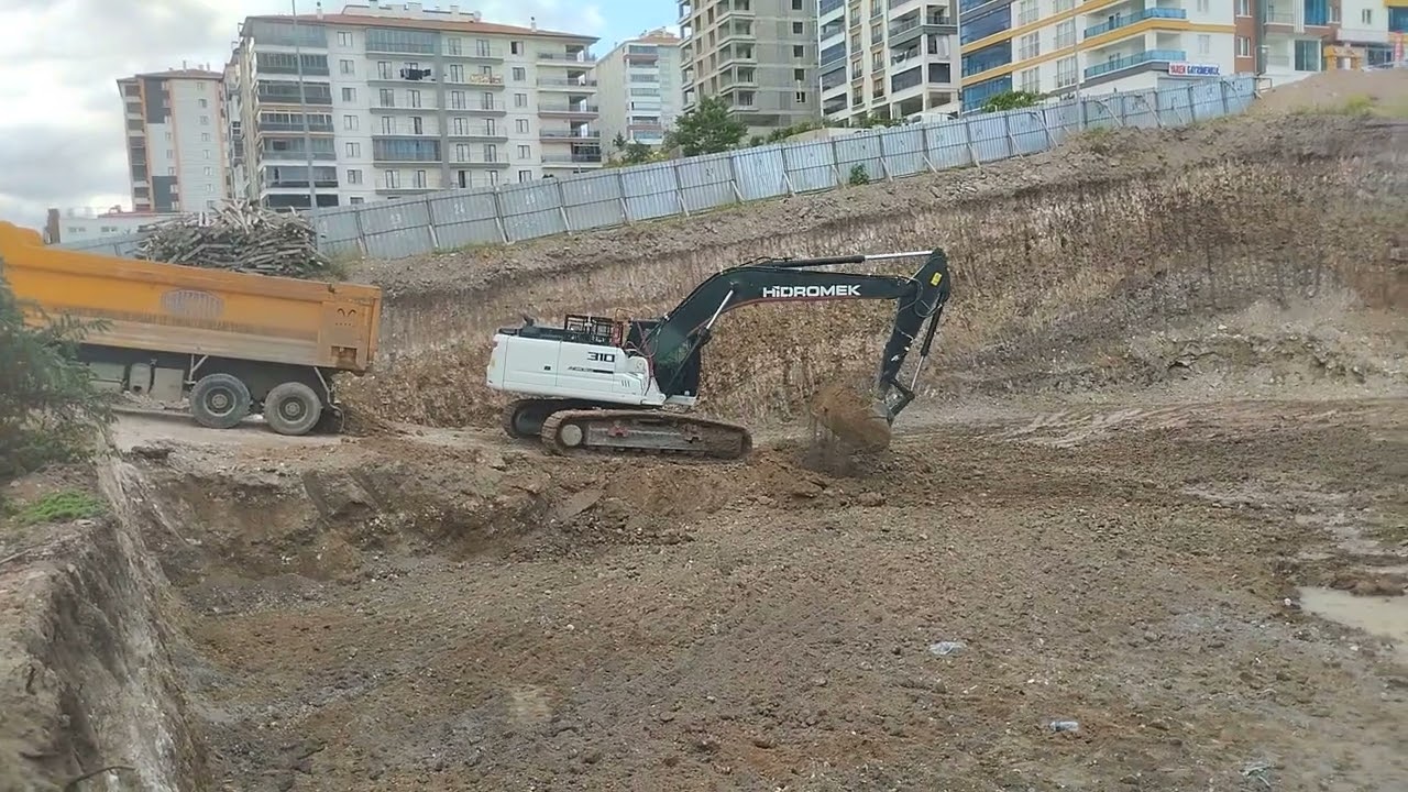HİDROMEK 310 HAFRİYAT YÜKLEME #3