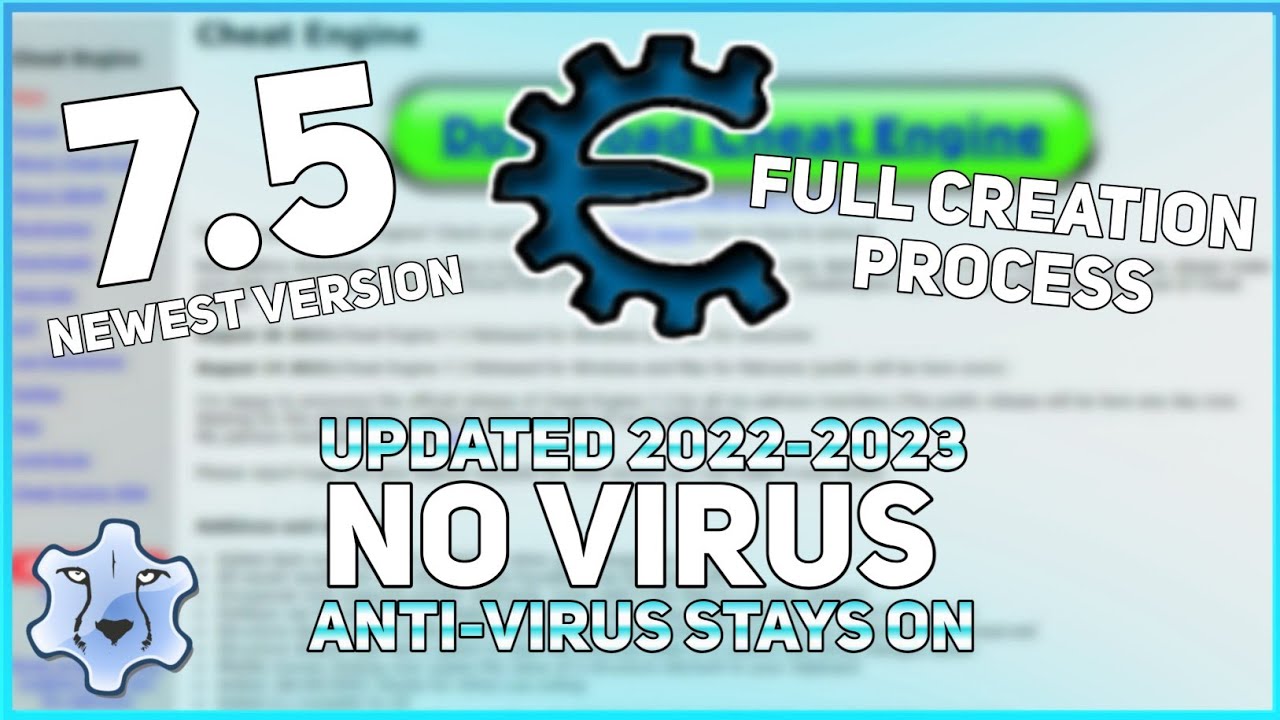 How To Download Cheat Engine 7.5 Without Viruses (2023)