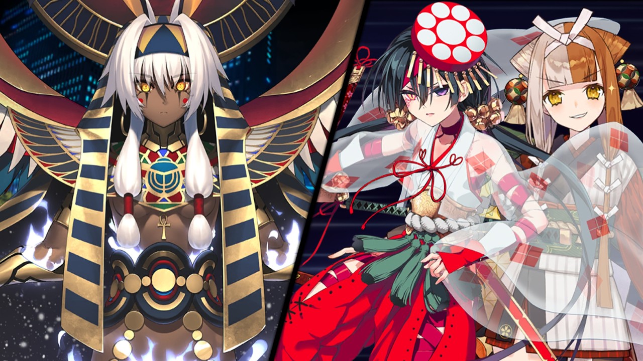 【FGO】OC2 Id - Chiyome & Okuni vs Nitocris Alter (Ch.11-2) 3 Turn
