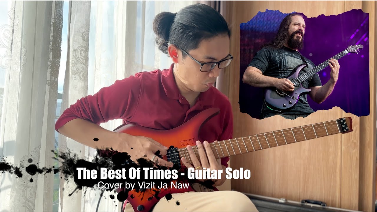 The Best of Times - Dream Theater - Guitar Solo Cover (Live Performance)