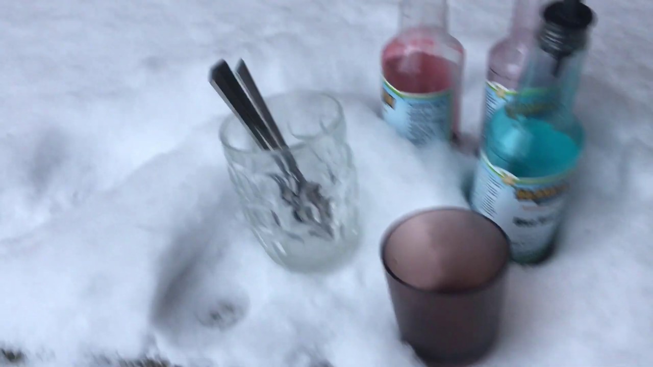 How to make REAL Snow Cones
