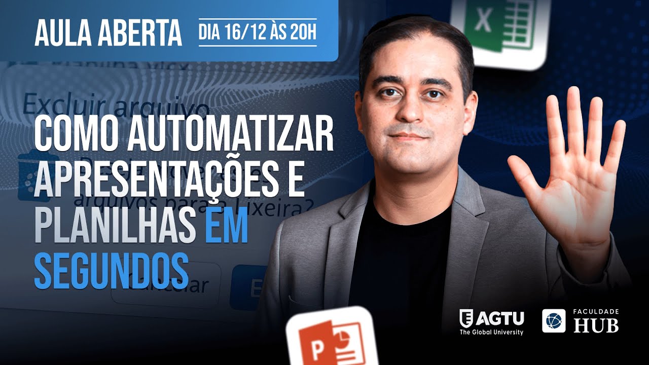 ADEUS, EXCEL E POWERPOINT: MONTE APRESENTAÇÕES E PLANILHAS EM SEGUNDOS COM IA