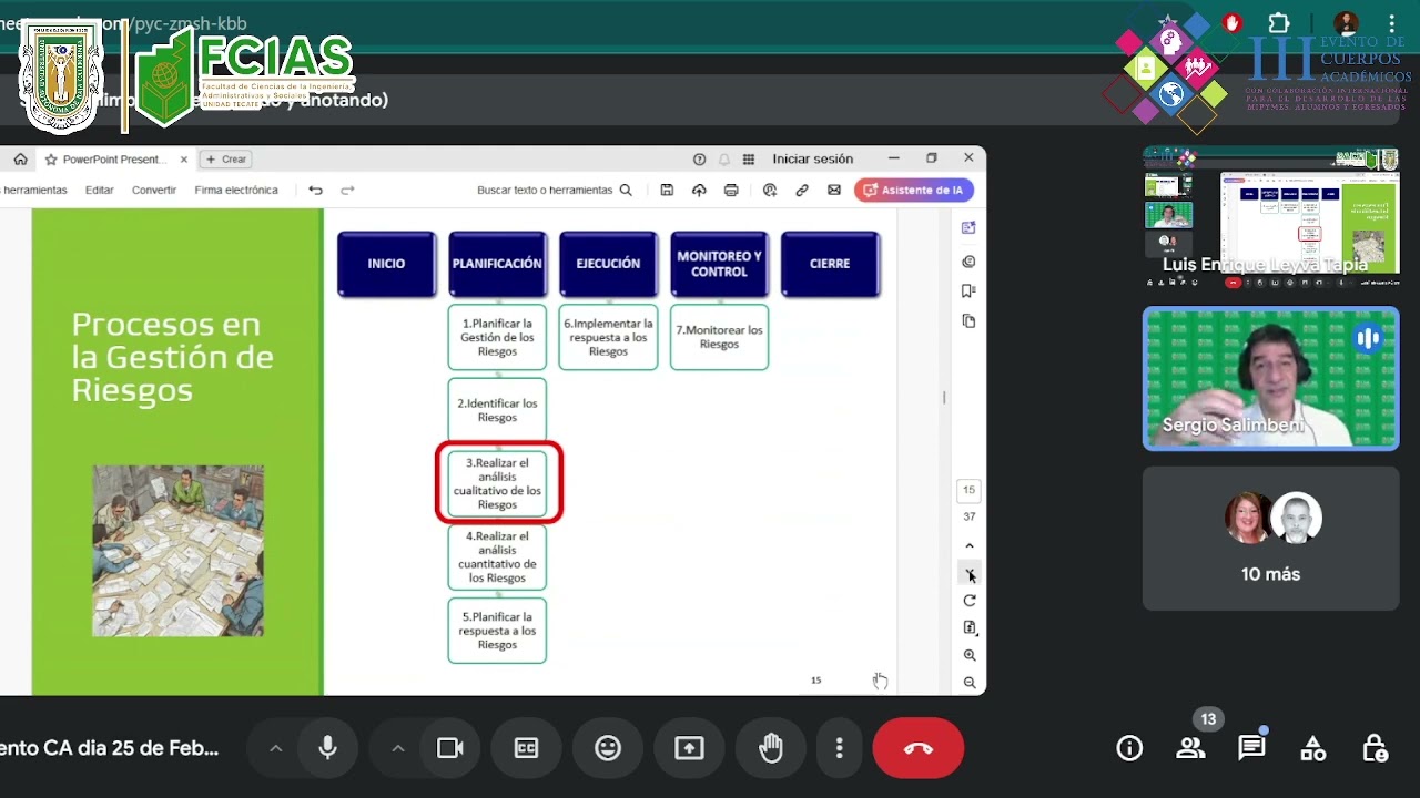 3   Gestión cuantitativa de riesgos y su impacto en proyectos   Dr  Sergio Salimbeni
