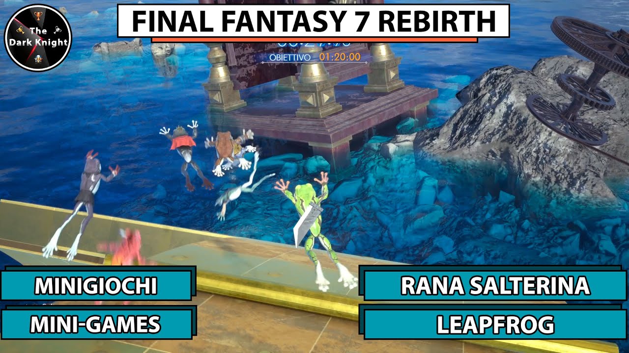 Final Fantasy VII Rebirth: Minigiochi - Rana salterina (Leapfrog) - Punteggio massimo