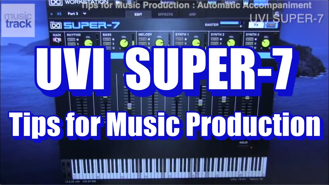 UVI SUPER-7 Demo & Review