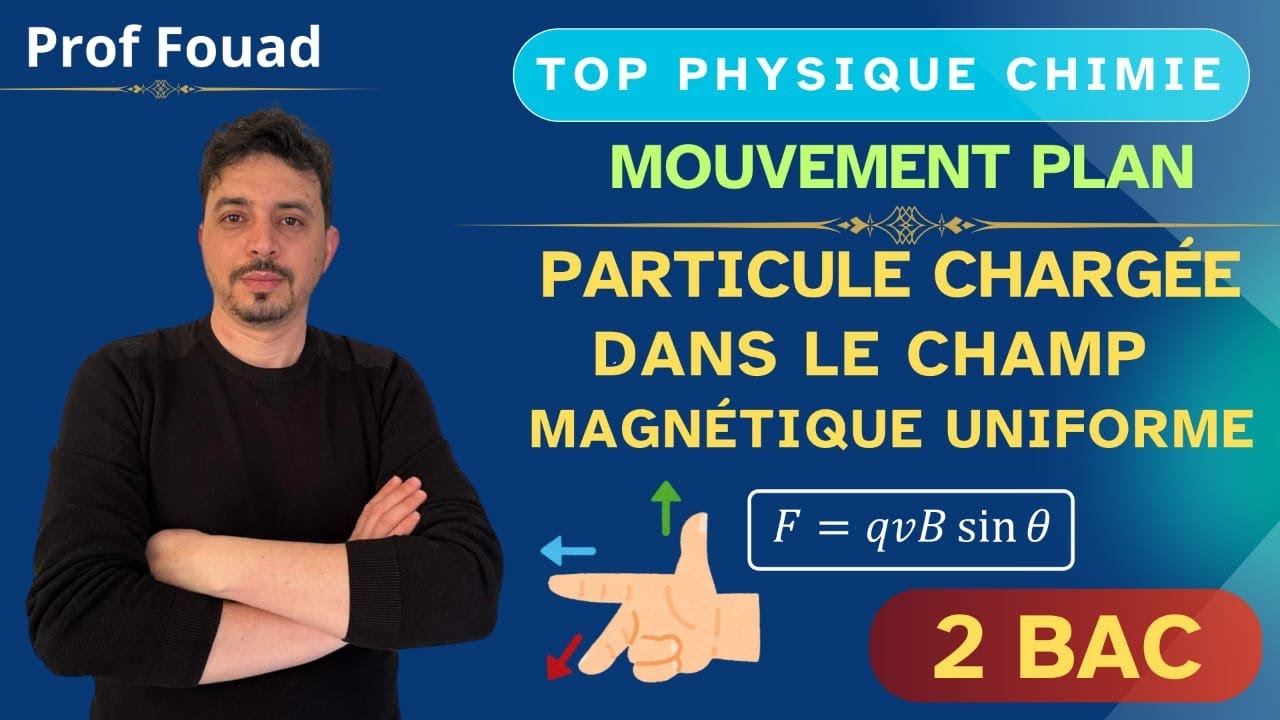Particule chargée dans le champ magnétique uniforme 2bac