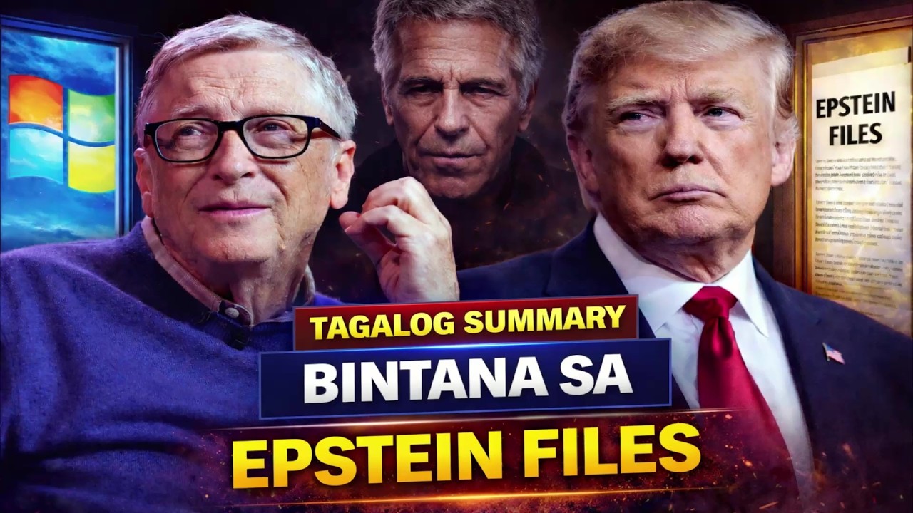 Isang mabilis na Tagalog Summay ng EPSTIEN FILES feat  DONALD TRUMP and BILL GATES