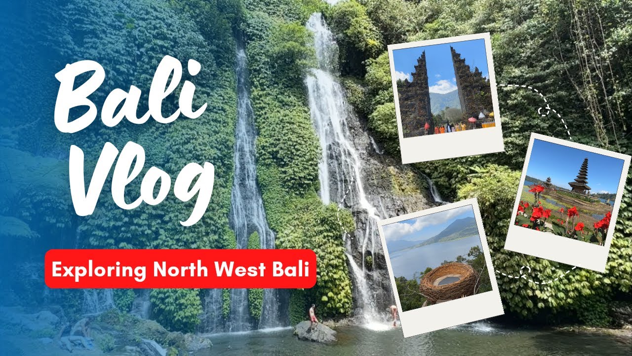 BALI vlog 2: Banyumala Waterfall | Hidden Hills | Handara Gate | Ulun Danu Beratan | North West Bali