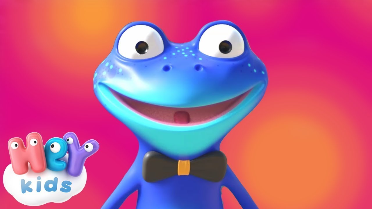 Grodan Tvättar Inte Fötterna 🐸 Barnsånger på svenska - HeyKids