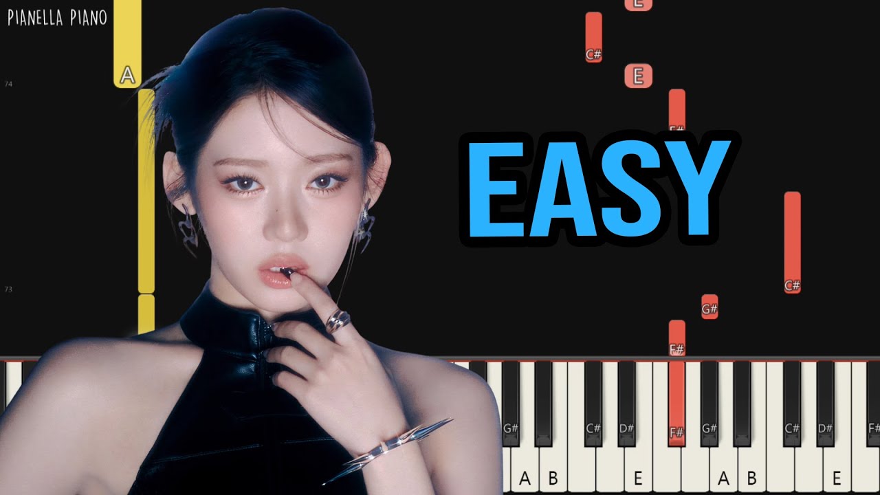 BABYMONSTER - WILD | EASY Piano Tutorial by Pianella Piano