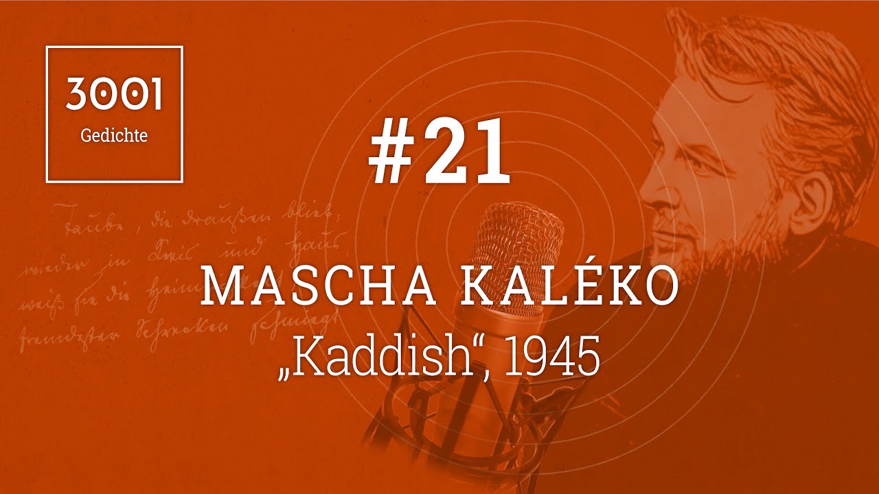 Gedicht: Mascha Kal&eacute;ko 