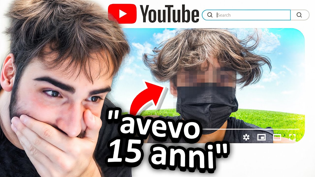 Ho reagito al mio primissimo video...