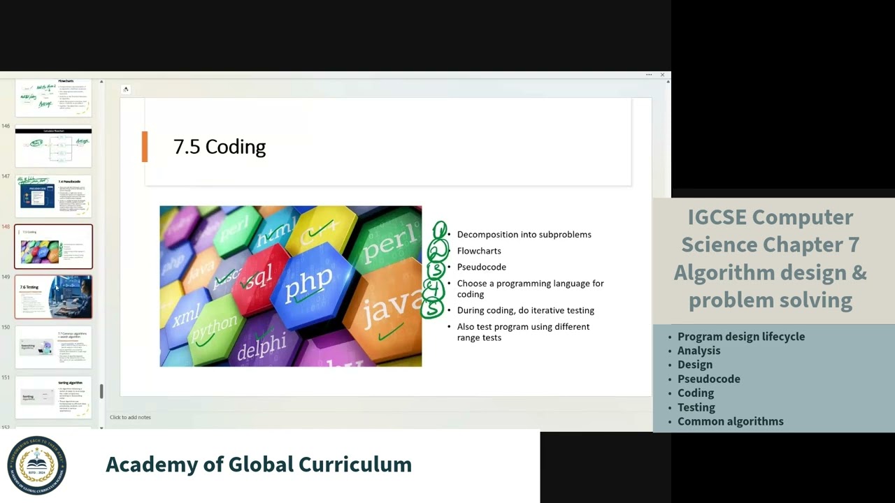 IGCSE Computer Science Chapter 7 Video 1