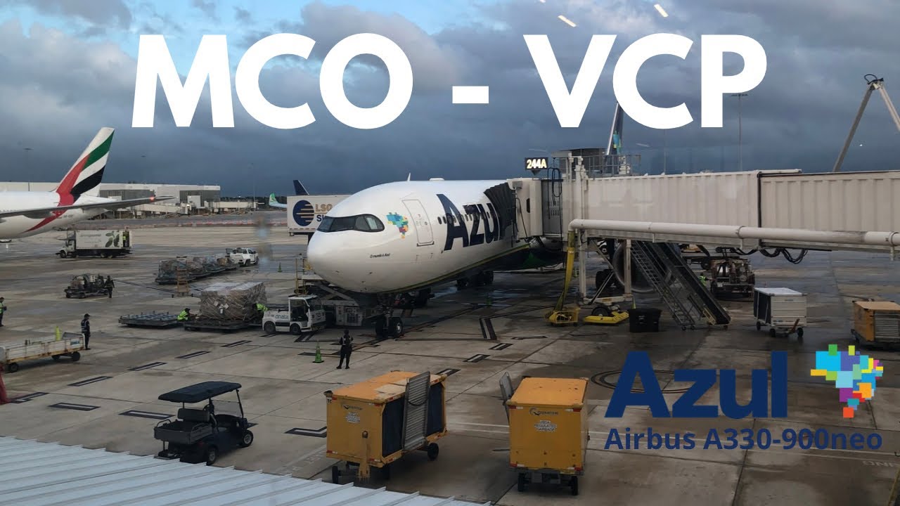 TRIP REPORT| (Orlando-Campinas) Lindo pouso de início de manhã a bordo do A330neo da Azul